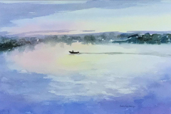 TerriHennessy-Twilight-Boat-Watercolor