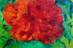 Cheryl_Mabry-A-Single-Bloom-Oil-Acrylic
